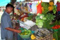 A produce stand.