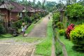 A village street.