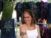 Whole Earth Festival vendor